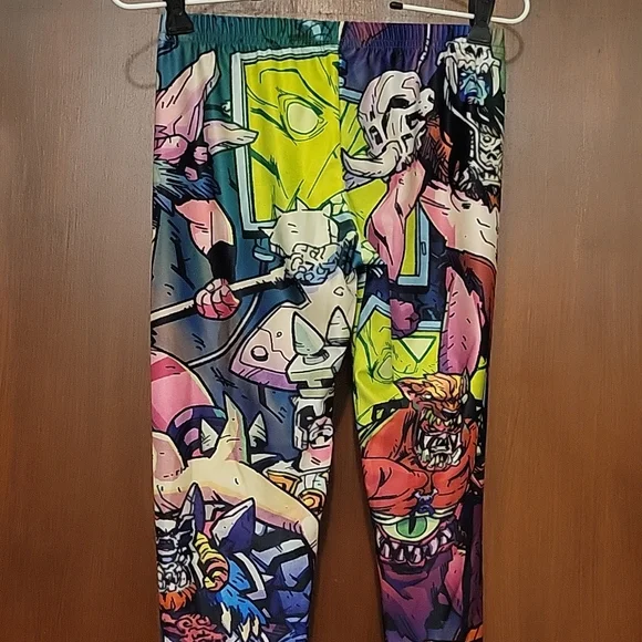 RARE Gwar Comic Book Leggings Size Large - Picture 6 of 7